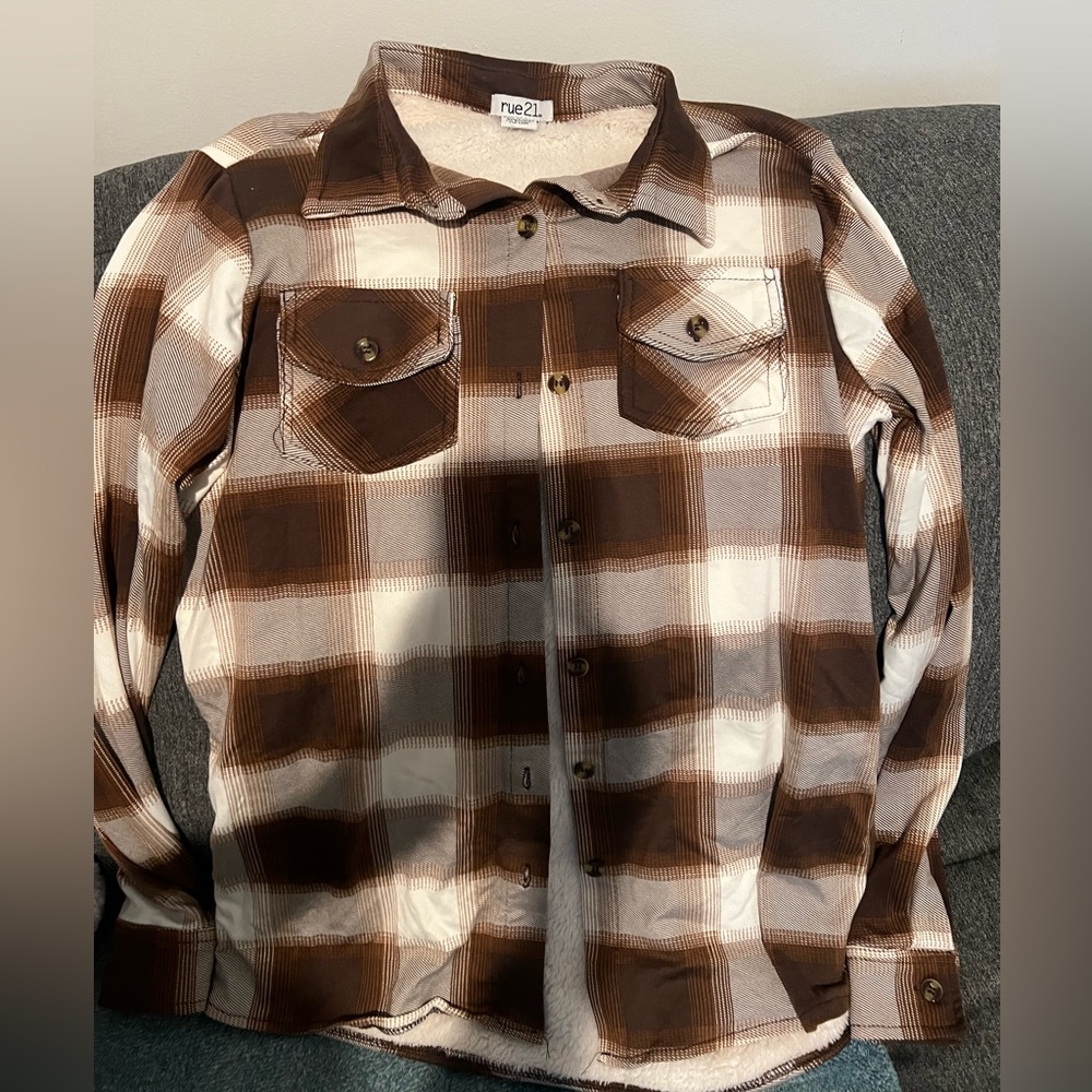 Rue 21 plaid flannel